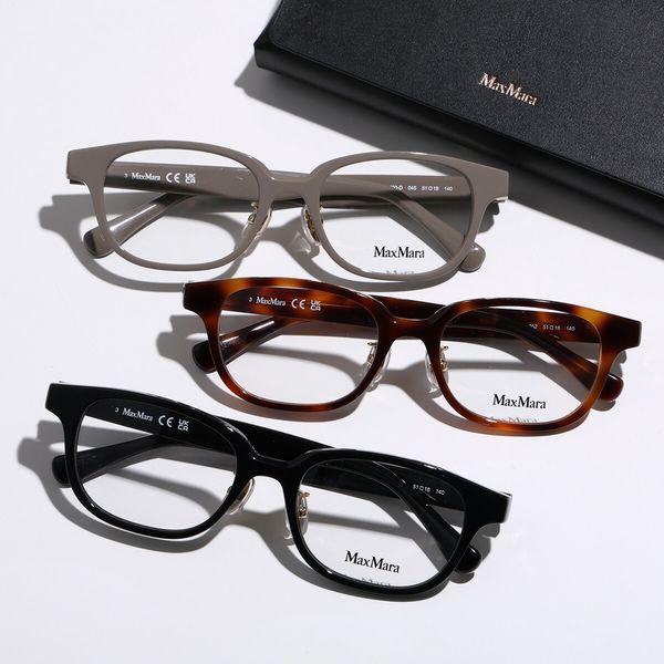 MAX MARA マックスマーラ メガネ MM5200-D レディース ウェリントン型 セルフレーム フルリム クリングスタイプ アジアンフィット【日本企画】カラー3色_4