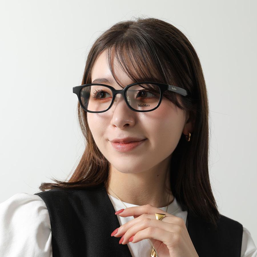 MAX MARA マックスマーラ メガネ MM5200-D レディース ウェリントン型 セルフレーム フルリム クリングスタイプ アジアンフィット【日本企画】カラー3色_6