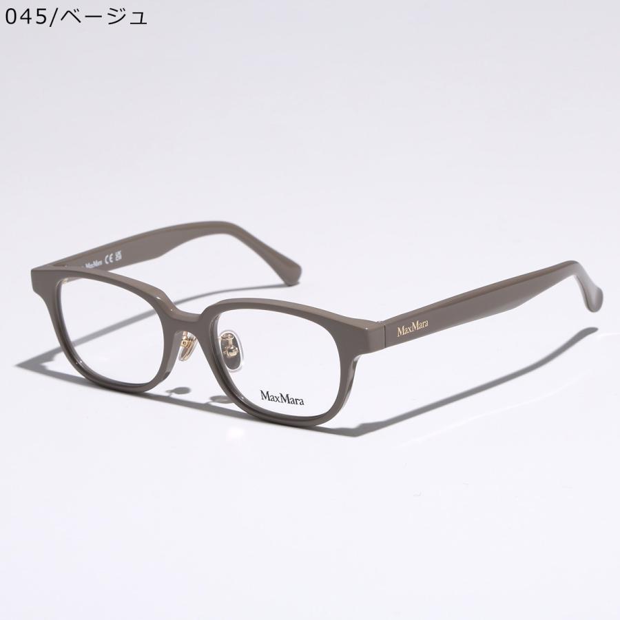 MAX MARA マックスマーラ メガネ MM5200-D レディース ウェリントン型 セルフレーム フルリム クリングスタイプ アジアンフィット【日本企画】カラー3色_9