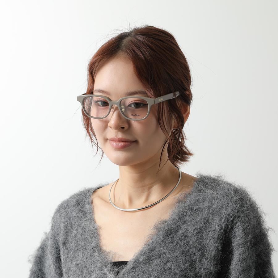 MAX MARA マックスマーラ メガネ MM5200-D レディース ウェリントン型 セルフレーム フルリム クリングスタイプ アジアンフィット【日本企画】カラー3色_10