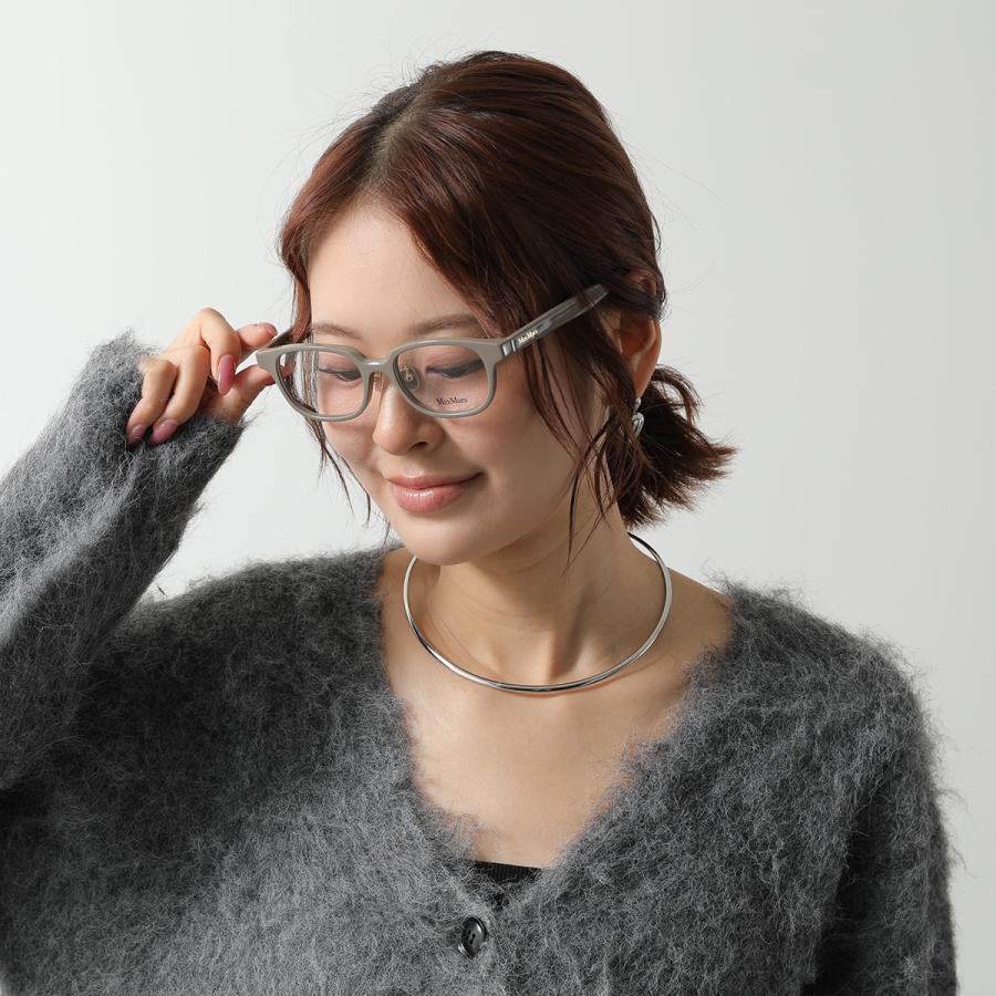 MAX MARA マックスマーラ メガネ MM5200-D レディース ウェリントン型 セルフレーム フルリム クリングスタイプ アジアンフィット【日本企画】カラー3色_11