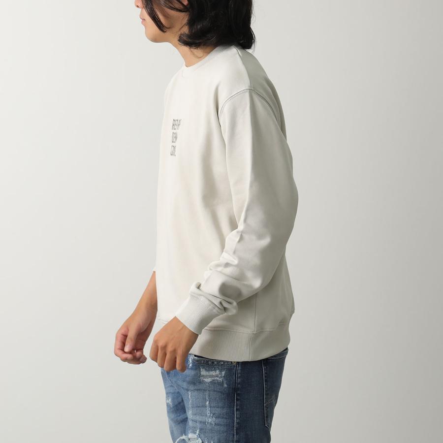 REPLAY リプレイ トレーナー M3179 000 21842 メンズ スウェット コットン 長袖 クルーネック 裏起毛 ロゴ 刺繍 カラー2色_9