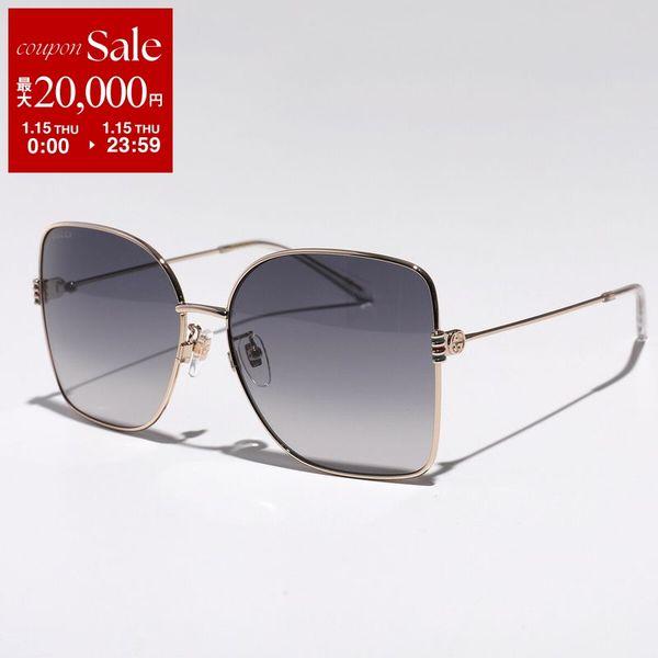 GUCCI（グッチ） サングラス GG1282SA レディース バタフライ型 メタル