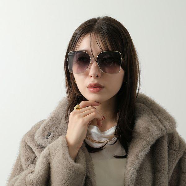 GUCCI（グッチ） サングラス GG1282SA レディース バタフライ型 メタル