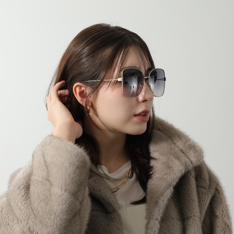 GUCCI（グッチ） サングラス GG1282SA レディース バタフライ型 メタル