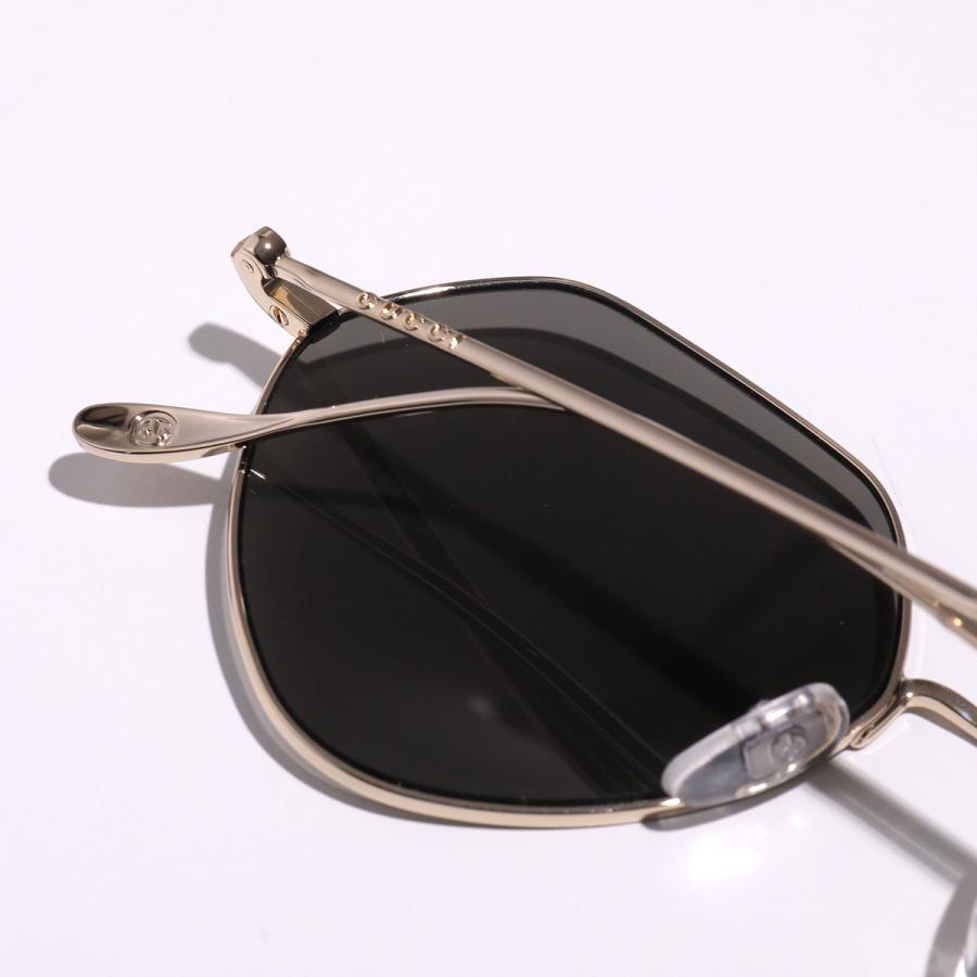 GUCCI（グッチ） サングラス GG1182S レディース ポリゴン型 メタル