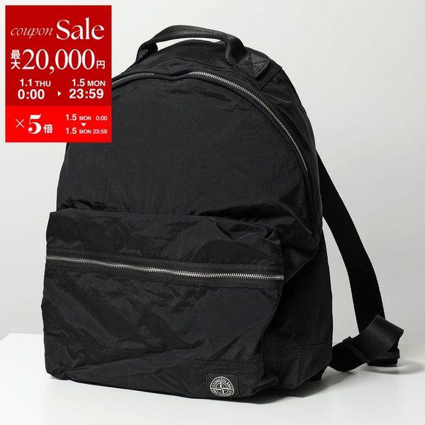 STONE ISLAND ストーンアイランド backpack black