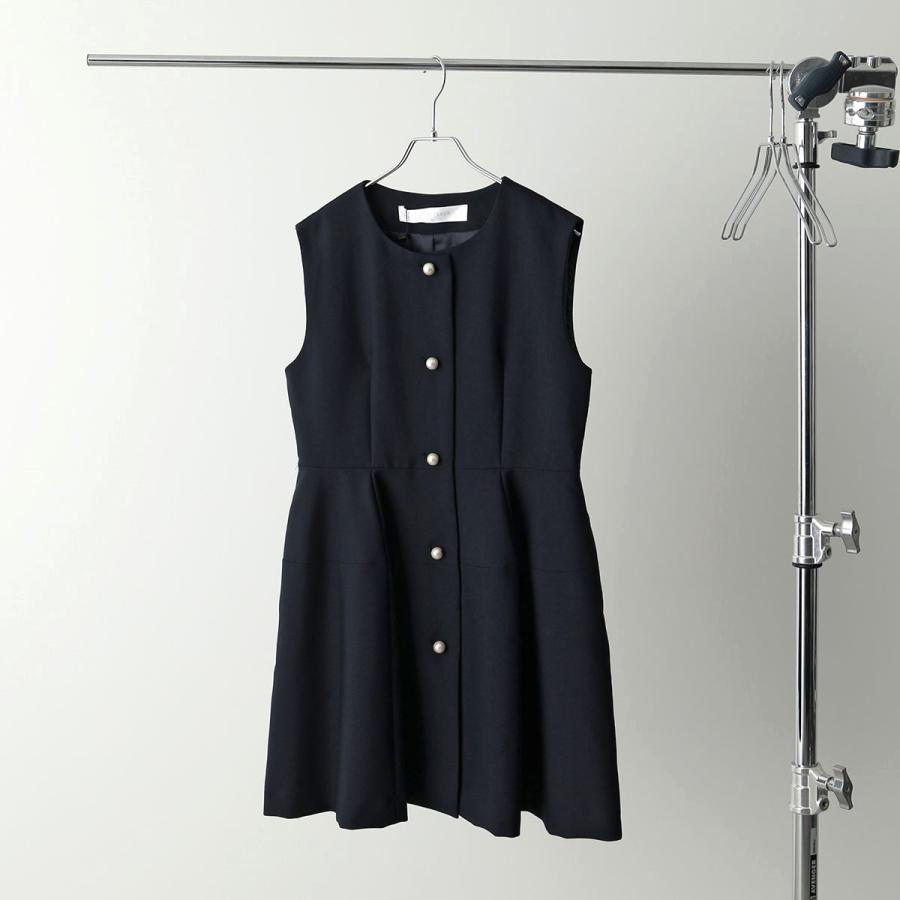 PICCIN PERLA ピッチン ベスト 901040 レディース パール ジレ フレア