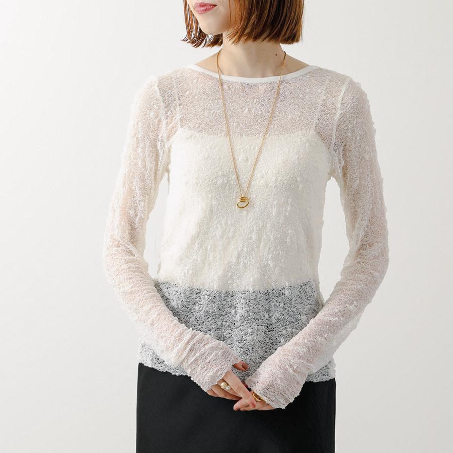 Mewl（ミュール） カットソー M253-83021 レディース レース シアー