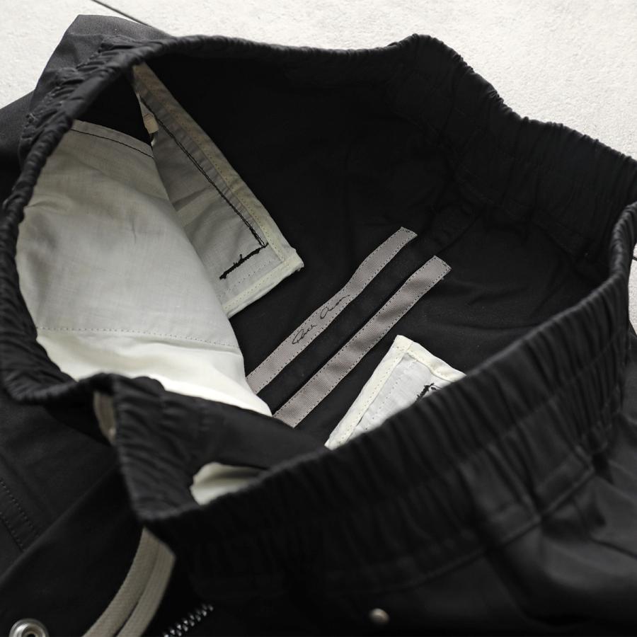 Rick Owens リックオウエンス カーゴパンツ CARGOBELAS カーゴベラ RU01F2339 TE RU02E1339 TEメンズ ストレッチコットン ワイド バギー 09/BLACKの画像