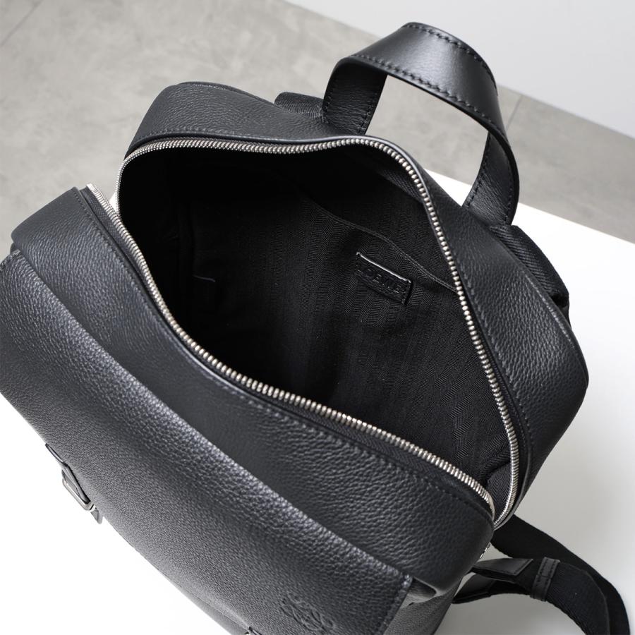 ◆美品◆ ロエベ LOEWE リュック バックパック レザー アナグラム 黒 LOEWE（ロエベ） バックパック B553J18X04 メンズ レザー ミリタリー