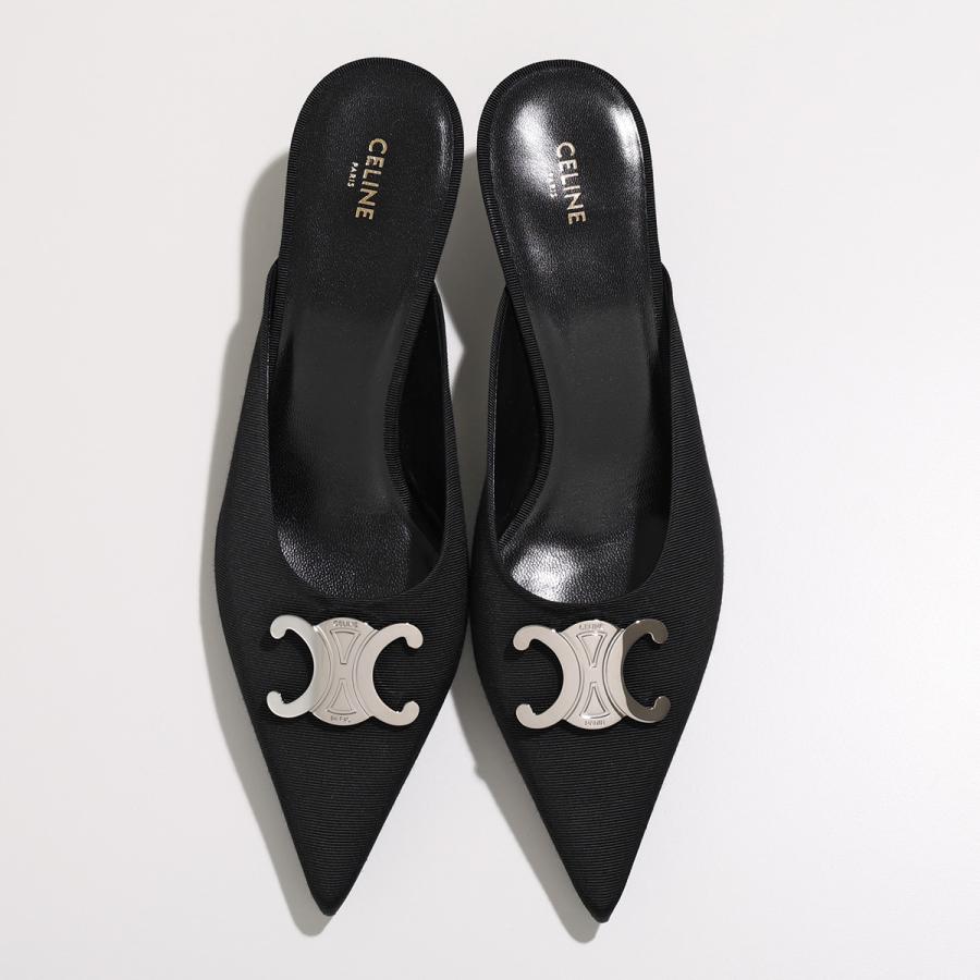 CELINE（セリーヌ） ミュール ALMA TRIOMPHE GROS GRAIN アルマ