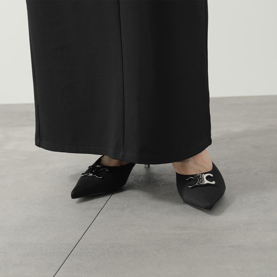 CELINE（セリーヌ） ミュール ALMA TRIOMPHE GROS GRAIN アルマ