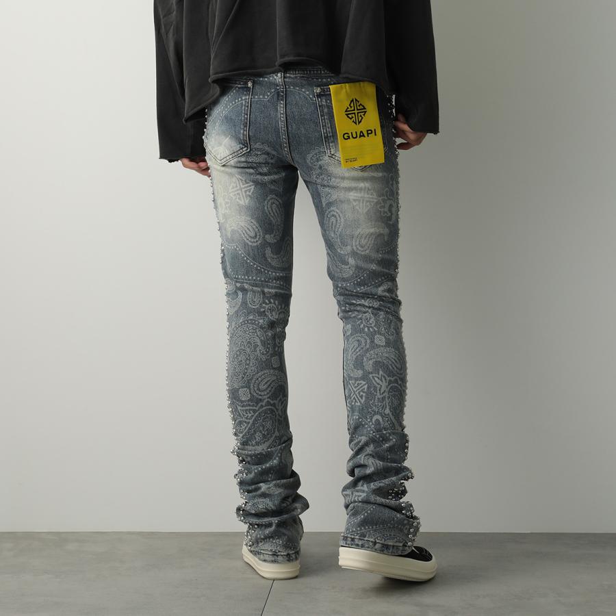 【完売品】 新品 GUAPI グアピ デニム 28 amiri nubian 楽天市場】GUAPI グアピ ジーンズ Iron Grey Stacked Premium Denim