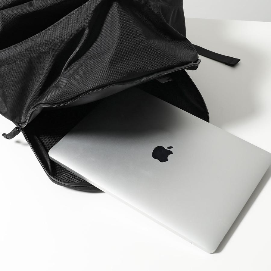 LC by LOWERCASE エルシー・バイ・ロウワーケース バックパック DAYPACK Lサイズ 30L LC02 メンズ ナイロン リュック バッグ 鞄 ロゴタブ BLACKの画像