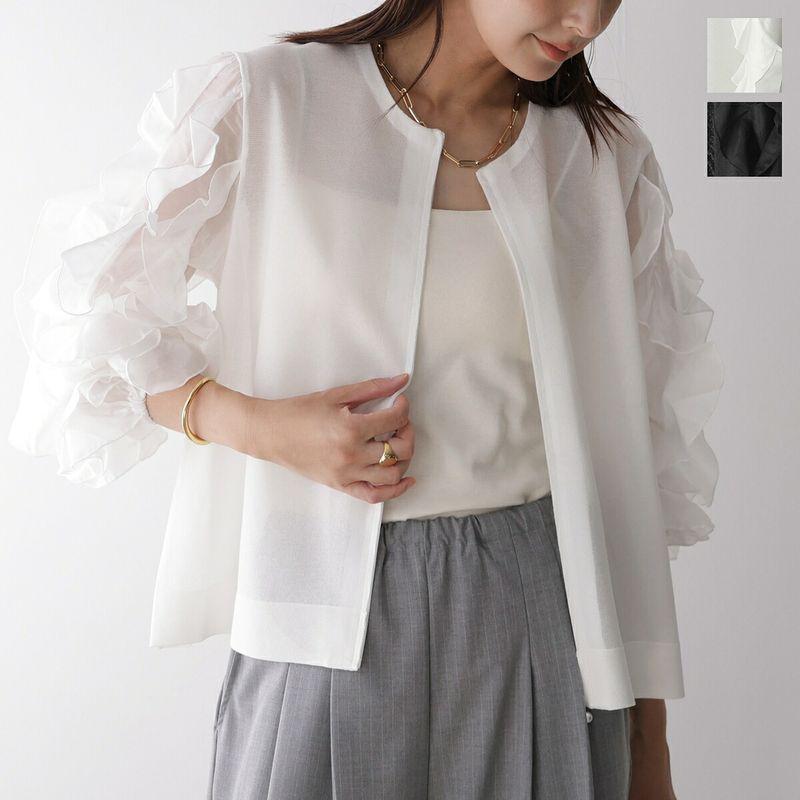 Sono（ソーノ） カーディガン S254KM003 レディース ジップアップ 