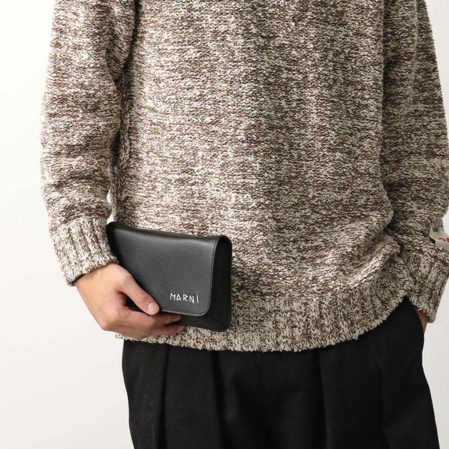 新品未使用MARNIトリプルフラップ ウォレット ショルダーバッグ 訳あり 新品未使用MARNIトリプルフラップ ウォレット ショルダーバッグ 訳あり