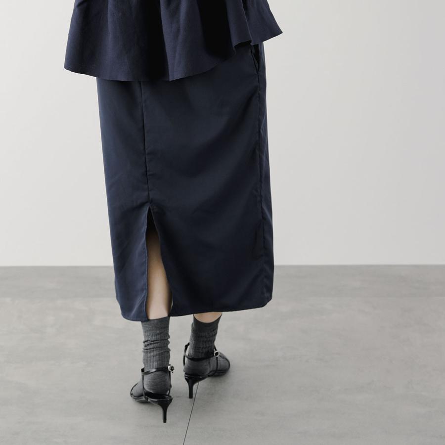 QTUME クチューム ワンピース 21507 レディース ニット 異素材 切替