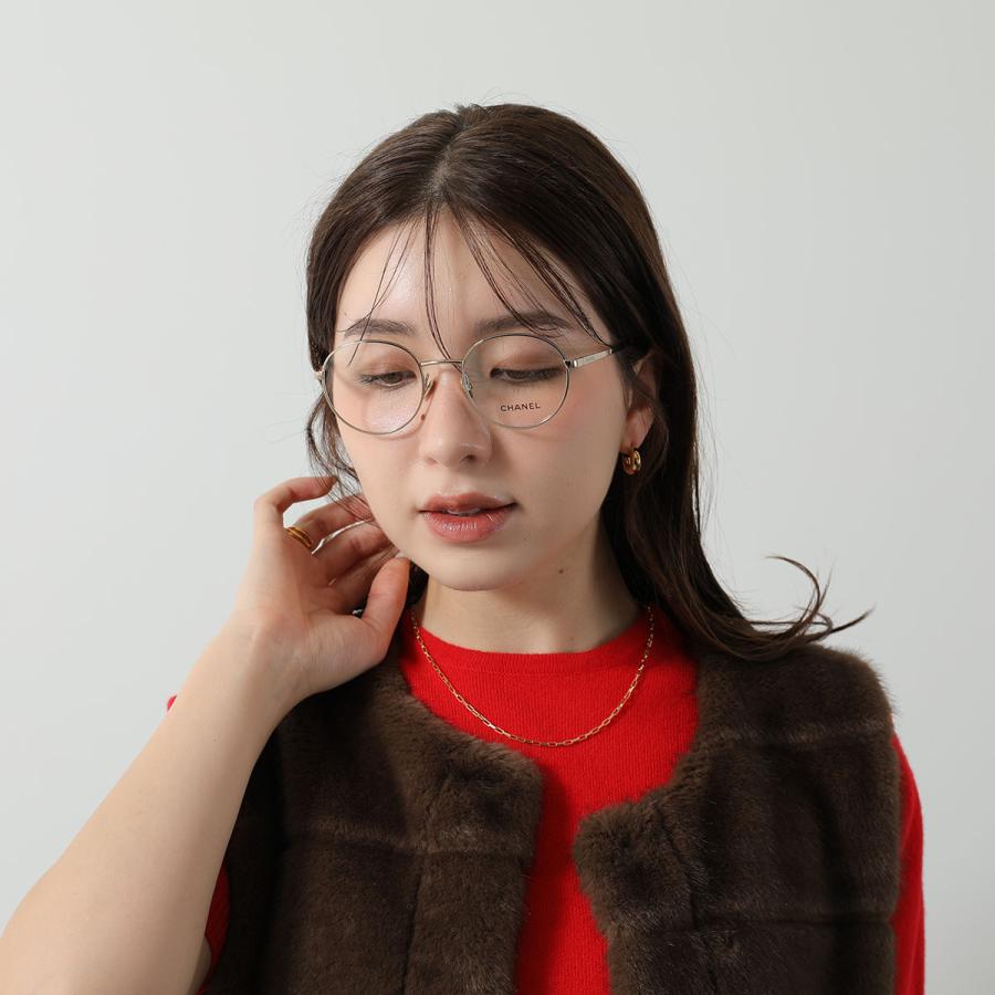 シャネル眼鏡 CHANEL シャネル ロゴ オーバル シェイプ Glasses メガネ CH2209