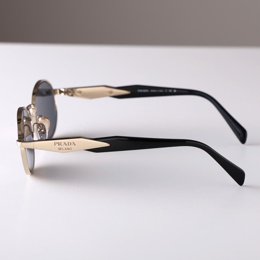 PRADA SPR65T サングラス メタル プラダ PRADA SPR65T プラスチック×金属素材 ダークグレー×シルバー