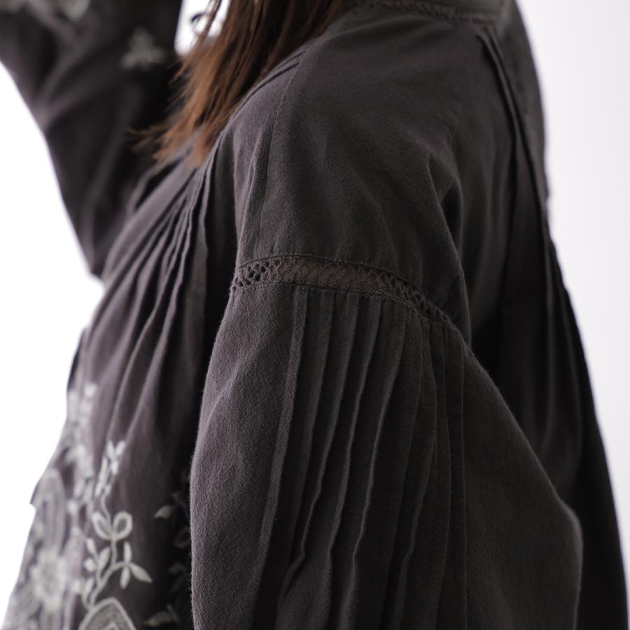 NE QUITTEZ PAS!（ヌキテパ） ne Quittez pas ブラウス Crimp Cotton