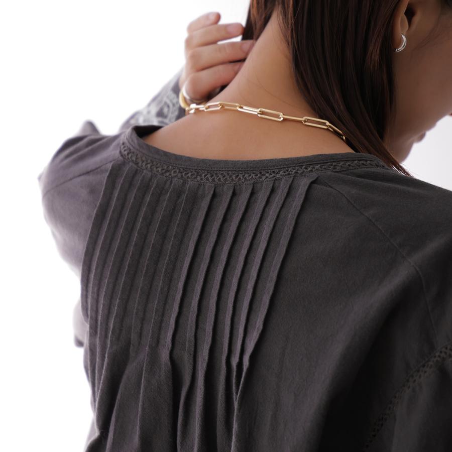 ヌキテパCrimp Cotton Anglaise Embroidery Top｜Crimp Cotton