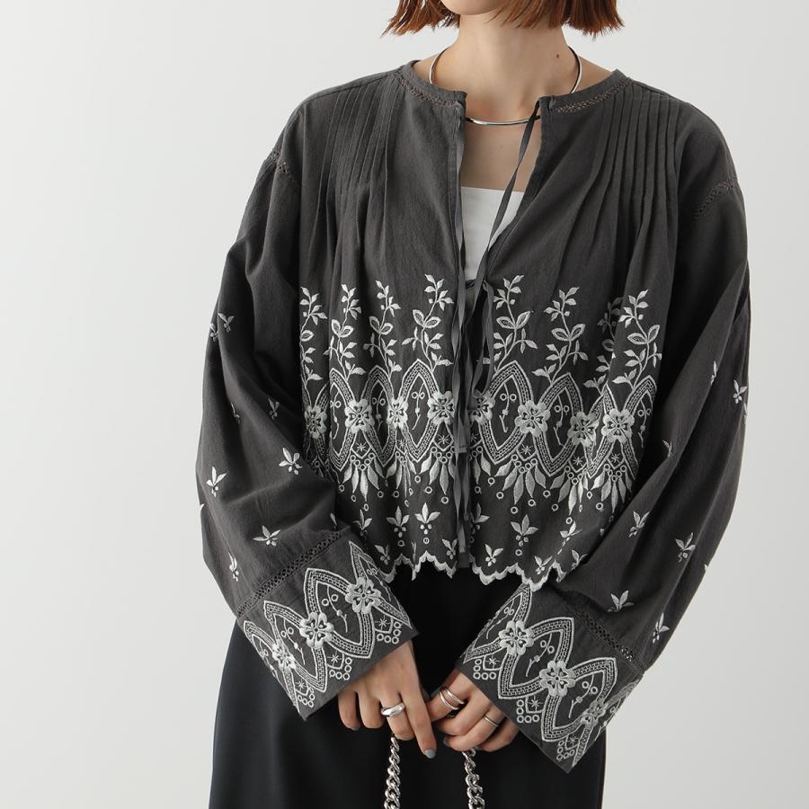 NE QUITTEZ PAS!（ヌキテパ） ne Quittez pas ブラウス Crimp Cotton