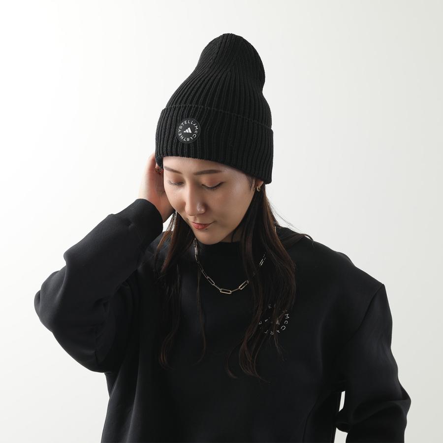 ステラマッカートニー (STELLA McCARTNEY)グレー ニット帽 新品未使用正規品】ステラマッカートニー STELLA MCCARTNEY