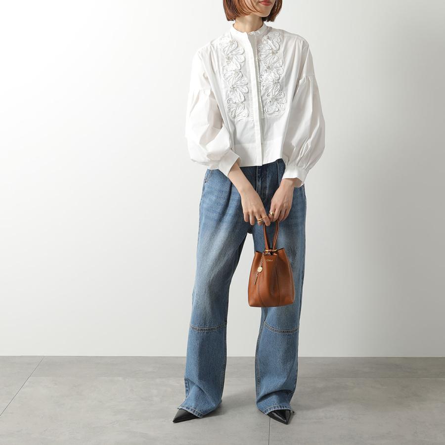 クロエ ストラップ付2WAYレザーショルダーバッグ レディース Chloe（クロエ） ショルダーバッグ CHLOE SPIN スピン CH25SS812N84
