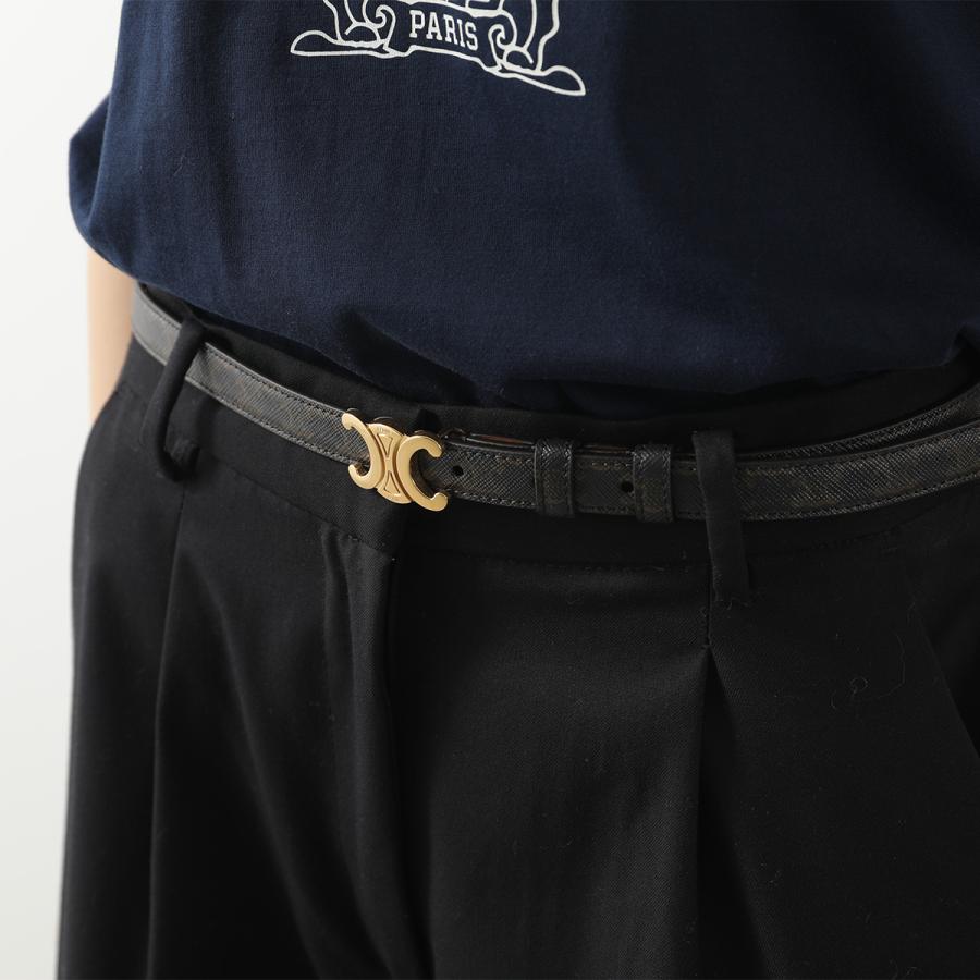 美品　スモールトリオンフベルト CELINE 【トリオンフ】スモール ベルト ミディアム ウエスト (CELINE