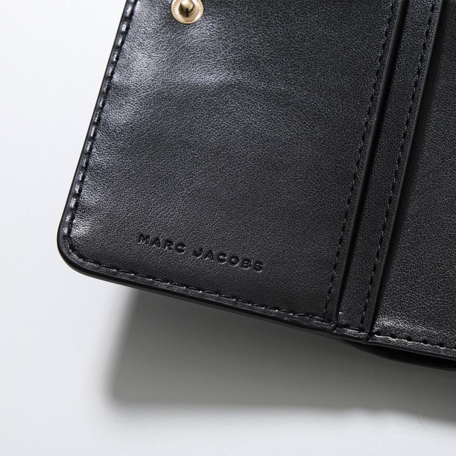 MARC JACOBS マークジェイコブス 二つ折り財布 THE GROOVE COMPACT WALLET ザ グルーヴ コンパクト ウォレット S104L01SP21 レディース レザー ミニ財布の画像