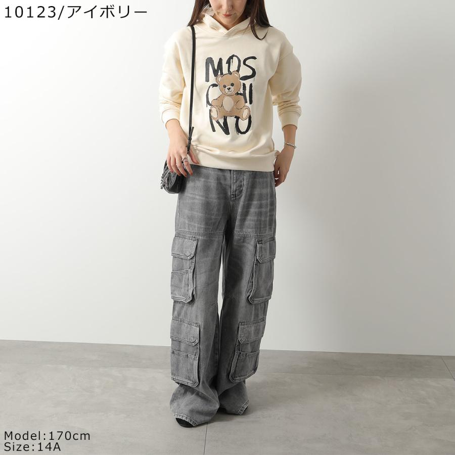 MOSCHINO KIDS モスキーノ キッズ パーカー HUF098 LCA77 レディース