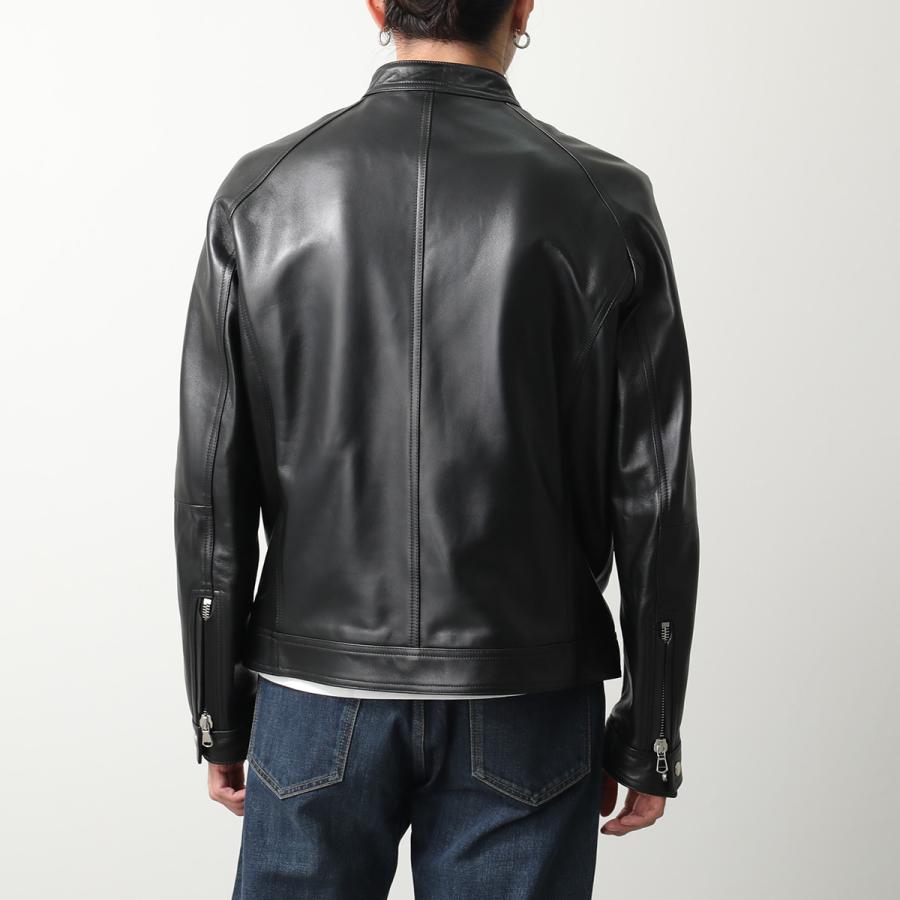 EMMETI エンメティ MASSIMO マッシモ ライダースジャケット　46 EMMETI MASSIMO NAPPA CERATA マッシモ ナッパチェラータ シングル