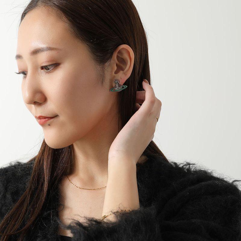 Vivienne Westwood カラーオーヴピアス【正規品】 Vivienne Westwood（ヴィヴィアンウエストウッド） ピアス KIKA