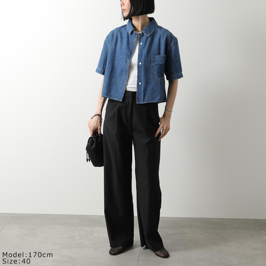 LOEWE（ロエベ） シャツ S616Y1DX01 レディース 半袖 デニム コットン