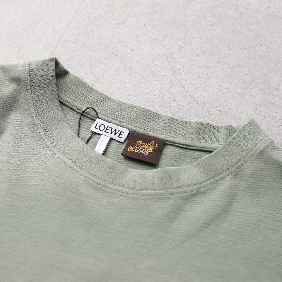 LOEWE ロエベ　グレー 刺繍Tシャツ LOEWEロエベ グレー 刺繍 TシャツMサイズ