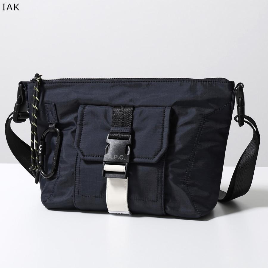 APC A.P.C. アーペーセー ショルダーバッグ Trek トレック PAAFH H61734 PAAGR H61734 メンズ ナイロン クロスボディ 鞄 カラー3色の画像