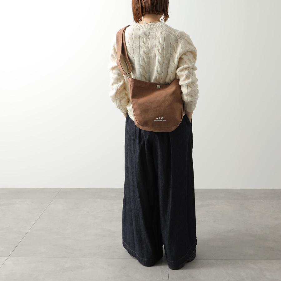 APC A.P.C. アーペーセー ショルダーバッグ besace journal small ベサス ジャーナル スモール M67010 PSAJZ レディース キャンバス 鞄 カラー4色の画像