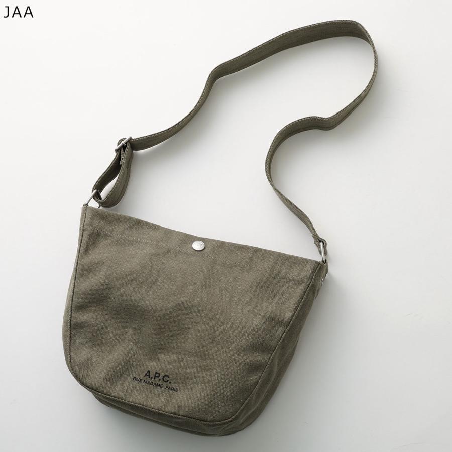 APC A.P.C. アーペーセー ショルダーバッグ besace journal small ベサス ジャーナル スモール M67010 PSAJZ レディース キャンバス 鞄 カラー4色の画像