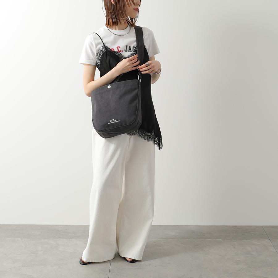 APC A.P.C. アーペーセー ショルダーバッグ besace journal small ベサス ジャーナル スモール M67010 PSAJZ レディース キャンバス 鞄 カラー4色の画像