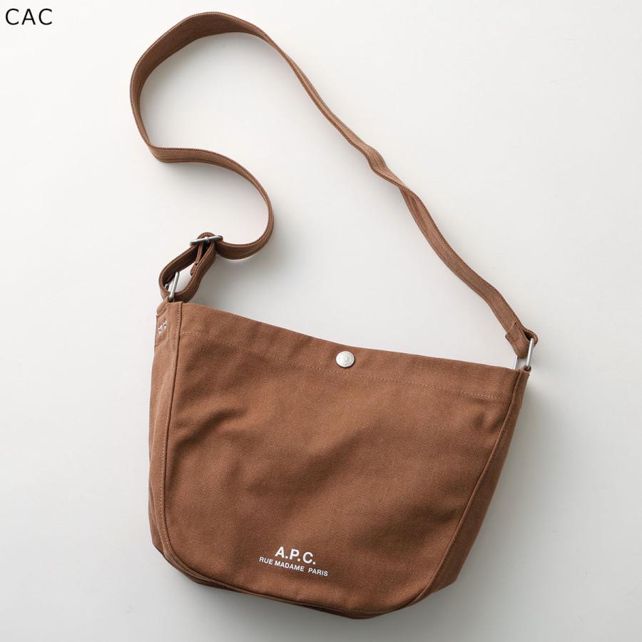 APC A.P.C. アーペーセー ショルダーバッグ besace journal small ベサス ジャーナル スモール M67010 PSAJZ レディース キャンバス 鞄 カラー4色の画像