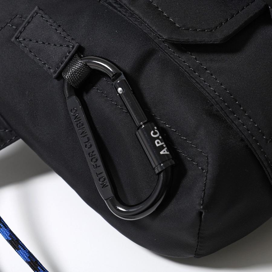 APC A.P.C. アーペーセー クロスボディバッグ banane trek PAAFH H62219 PAAGR H62219 メンズ ショルダーバッグ ナイロン ロゴ 鞄 カラー3色の画像