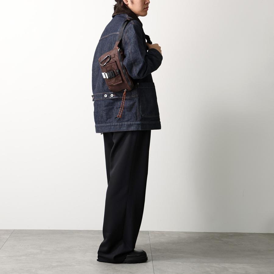 A.P.C. ネイビー ボディバッグ trek H62219 A.P.C.（アーペーセー） バッグ ショルダーバッグ TREK BUM BAG