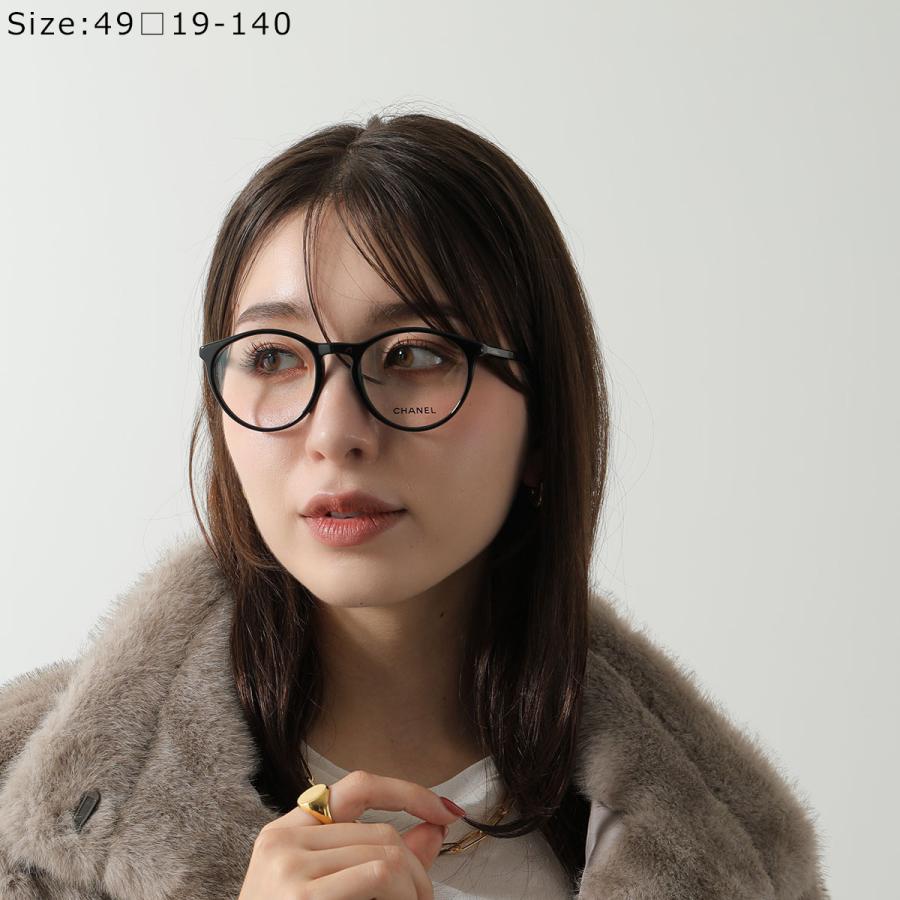 値下げ　シャネル　レディース　メガネ CHANEL（シャネル） メガネ 3392 レディース スクエア型 ウェリントン