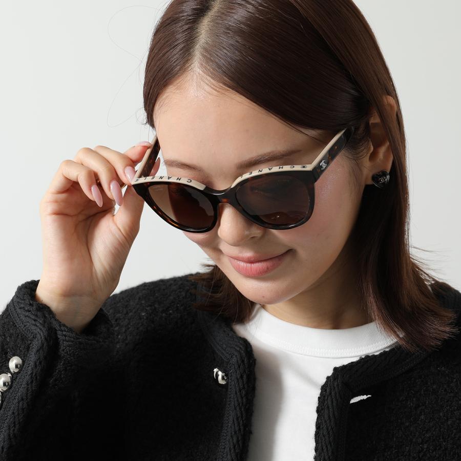 CHANEL（シャネル） サングラス 5414 バタフライ型 フルリム セル