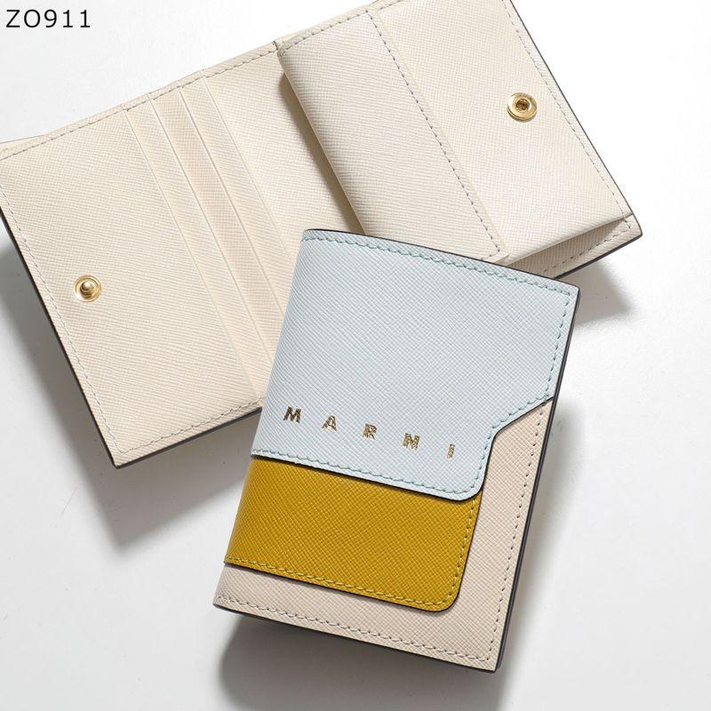 MARNI（マルニ） 【訳あり】MARNI 二つ折り財布 PFMOQ14U28 LV520