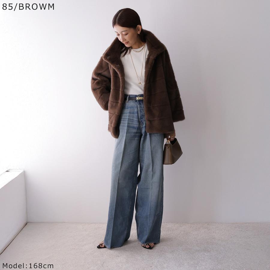 Musee別注】QTUME クチューム ファーブルゾン 24559 レディース