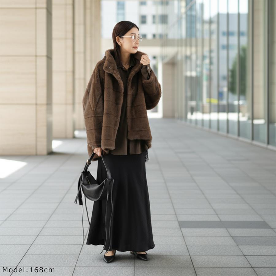 Musee別注】QTUME クチューム ファーブルゾン 24559 レディース