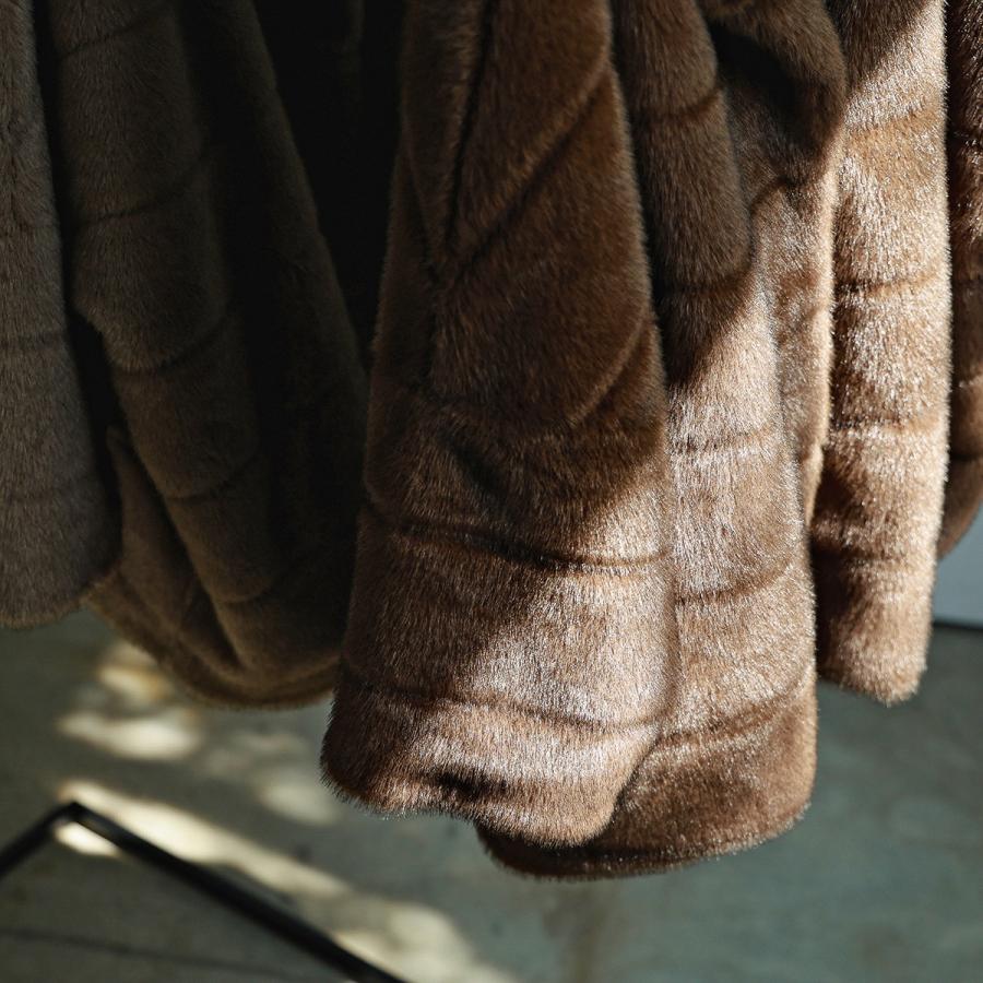 Musee別注】QTUME クチューム ファーブルゾン 24559 レディース