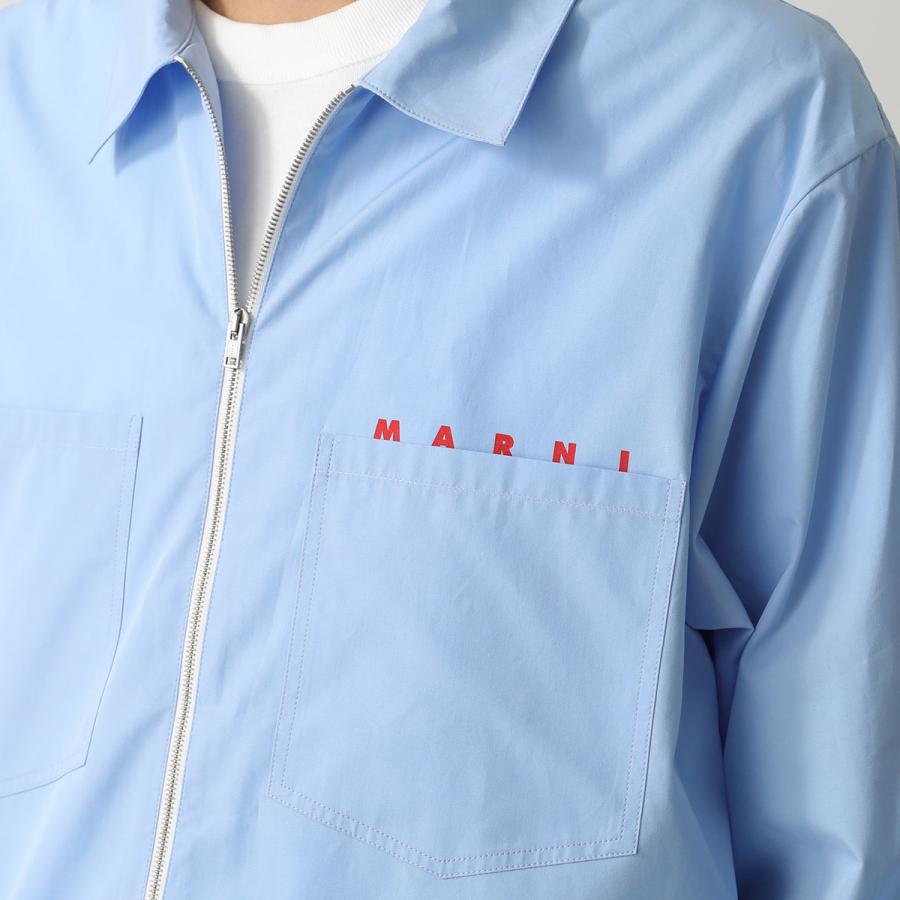 MARNI（マルニ） ジップアップシャツ CUMU0297P0 USCT88 メンズ